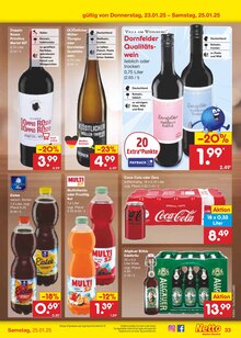 Coca Cola im Netto Marken-Discount Prospekt "Aktuelle Angebote" mit 59 Seiten (Freiberg)