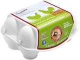 Hähnlein Bio Eier im Angebot bei REWE in Rostock Hähnlein Bio Eier Angebote bei REWE Rostock für 2,99 €