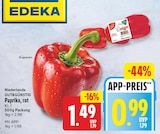 Aktuelle Paprika Angebote bei EDEKA in Potsdam Aktuelles Paprika, rot Angebot bei EDEKA in Potsdam ab 0,99 €