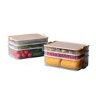 Set de 3 boîtes de conservation emboitables - CARREFOUR HOME - Carrefour Set de 3 boîtes de conservation emboitables - CARREFOUR HOME à 3,99 € dans le catalogue Carrefour