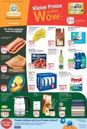 Aktueller GLOBUS Supermarkt Prospekt in Erkerode und Umgebung, "Aktuelle Angebote" mit 18 Seiten, 22.04.2024 - 27.04.2024