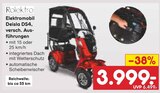 Elektromobil Deisla DS4, versch. Ausführungen Angebote von Rolektro bei Netto Marken-Discount Reutlingen für 3.999,00 €