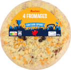 PIZZA 4 FROMAGES AUCHAN - AUCHAN en promo chez Auchan Hypermarché Drancy à 5,58 €