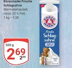 Aktuelles Frische Schlagsahne Angebot bei GLOBUS in Koblenz ab 2,69 €