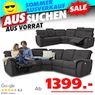 Aktuelles Fernando Ecksofa Angebot bei Seats and Sofas in Bochum ab 1.399,00 €