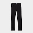 Promo Jeans slim taille haute denim noir femme à 25,99 € dans le catalogue La Halle à Lunel
