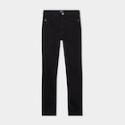 Jeans slim taille haute denim noir femme en promo chez La Halle Jeans slim taille haute denim noir femme dans le catalogue La Halle