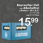 Aktuelles Bayreuther Hell Angebot bei TOP Getränke in Rheda-Wiedenbrück ab 15,99 €