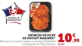 Emincés de filet de poulet marinés à U Express dans Belle-Isle-en-Terre