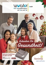 Sanitätshaus Wurster GmbH Prospekt für Freudenstadt: Schenken Sie Gesundheit!, 6 Seiten, 14.11.2022 - 31.01.2023