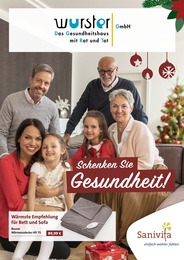 Sanitätshaus Wurster GmbH Prospekt für Freudenstadt mit 6 Seiten Sanitätshaus Wurster GmbH Prospekt für Freudenstadt: Schenken Sie Gesundheit!, 6 Seiten, 14.11.2022 - 31.01.2023