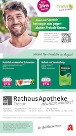 mea - meine apotheke Apotheken Prospekt der aktuellen Woche mit 4 Seiten, gültig von 01.08.2026 bis 31.08.2026, in Groß-Gerau und Umgebung Aktueller mea - meine apotheke Apotheken Prospekt in Groß-Gerau und Umgebung, "Unsere August-Angebote" mit 4 Seiten, 01.08.2026 - 31.08.2026