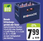 Erfrischungsgetränk oder Eistee von Bionade im aktuellen EDEKA Prospekt für 7,99 €