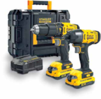 Bohr- und Schlagschrauberset SFMCK465D2T-QW Angebote von STANLEY bei Netto Marken-Discount Stendal für 199,99 €
