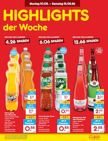 Wasser im Netto Marken-Discount Prospekt "Aktuelle Angebote" mit 77 Seiten (Cottbus)