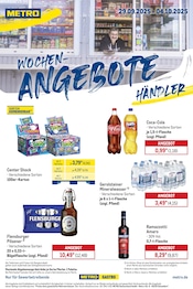 Aktueller METRO Supermarkt Prospekt in Krautheim und Umgebung, "Wochenengebote Händler + Händler Mix" mit 23 Seiten, 29.09.2025 - 04.10.2025
