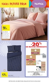 Promos Couette dans le catalogue "100% PETITS PRIX" de Carrefour Market Couette en promo dans le catalogue Carrefour Market à la page 14
