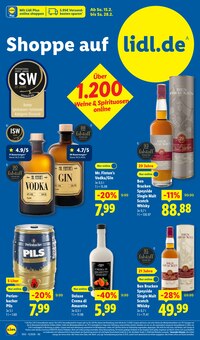 Wodka im Lidl Prospekt "LIDL LOHNT SICH" mit 67 Seiten (Bremerhaven)