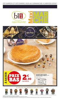 Prospectus Bi1 en cours, "bi1 supermarché Maxi MARCHÉ", page 1 sur 14