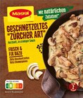Geschnetzeltes oder Herzensküche Würzpaste Chili Con Carne von Maggi Fix für 0,49 € bei REWE im Angebot Geschnetzeltes oder Herzensküche Würzpaste Chili Con Carne von Maggi Fix im aktuellen REWE Prospekt
