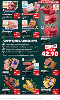 Gulasch im Kaufland Prospekt "Hier bin ich richtig" mit 67 Seiten (Neuss)