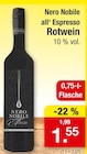 all' Espresso Rotwein Angebote von Nero Nobile bei Zimmermann Hofheim für 1,55 €