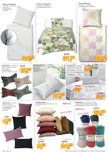 Bettdecke im Opti-Megastore Prospekt "Dein trendiges Möbelhaus" mit 20 Seiten (Würzburg)
