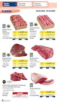 Steak im METRO Prospekt "Wochenangebote" mit 52 Seiten (Cottbus)