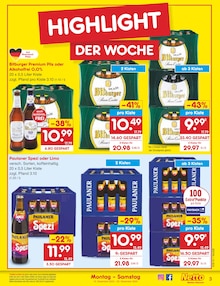 Bitburger im aktuellen Netto Marken-Discount Prospekt (Wetzlar) Bitburger im Netto Marken-Discount Prospekt "Aktuelle Angebote" mit 64 Seiten (Wetzlar)