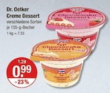 Creme Dessert von Dr. Oetker im aktuellen V-Markt Prospekt für 0,99 €