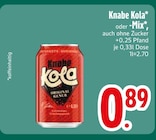 Fanta im EDEKA Prospekt Kola von Knabe im aktuellen EDEKA Prospekt für 0,89 €