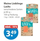 Lachs von Meine Lieblinge im aktuellen V-Markt Prospekt für 3,49 €