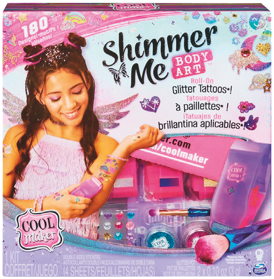 Colruyt Mazeley - Cool Maker Shimmer Me Body Art Promo Cool Maker Shimmer Me Body Art dans le catalogue Colruyt Le plus GRAND des NOËL à Mazeley