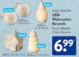 Home Creation im ALDI SÜD Prospekt LED-Weihnachts-Keramik von HOME CREATION im aktuellen ALDI SÜD Prospekt für 6,99 €