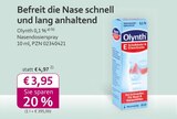 Aktuelles Olynth 0,1 % Angebot bei mea - meine apotheke in Lübeck ab 3,95 €