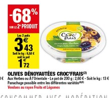 Carrefour Market Mareuil-lès-Meaux - OLIVES DÉNOYAUTÉES Promo OLIVES DÉNOYAUTÉES dans le catalogue Carrefour Market "Maintenant et moins cher !" à Mareuil-lès-Meaux