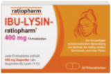 Linda Premiumapotheken Baden-Baden - IBU-LYSIN-ratiopharm 400 mg Filmtabletten Angebot im Prospekt IBU-LYSIN-ratiopharm 400 mg Filmtabletten bei Linda Premiumapotheken im Baden-Baden Prospekt für 6,98 €