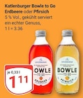 Bowle to Go Erdbeere im Angebot bei GLOBUS in Duisburg Bowle to Go Erdbeere Angebote von Katlenburger bei GLOBUS Duisburg für 1,11 €