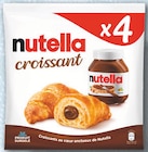 Croissants X4 Surgelés - NUTELLA - Netto à Nice Croissants X4 Surgelés - NUTELLA en promo chez Netto Nice à 2,28 €