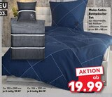 Mako-Satin-Bettwäsche-Set  im aktuellen Kaufland Prospekt für 19,99 €