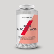 MyProtein Créteil - Acide Folique et Fer en comprimés Promo Acide Folique et Fer en comprimés dans le catalogue MyProtein "Mon objectif, ma volonté, MyProtein" à Créteil