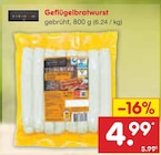 Geflügelbratwurst im Angebot bei Netto Marken-Discount in Magdeburg Geflügelbratwurst Angebote bei Netto Marken-Discount Magdeburg für 4,99 €