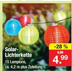 Solar-Lichterkette Angebote bei Zimmermann Wilhelmshaven für 4,99 €
