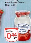 Aktuelles Joghurt auf Frucht Erdbeere Angebot bei GLOBUS in Trier ab 0,44 €