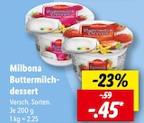 Buttermilchdessert von Milbona im aktuellen Lidl Prospekt