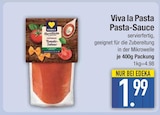 Viva la Pasta Pasta-Sauce im EDEKA Prospekt Viva la Pasta Pasta-Sauce von EDEKA im aktuellen EDEKA Prospekt für 1,99 €