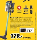 MEDIMAX - Akku-Stielsauger VS15A6031R1/EG Jet 60 turbo Angebot im Prospekt Akku-Stielsauger VS15A6031R1/EG Jet 60 turbo bei MEDIMAX im Prospekt "" für 179,00 €