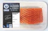 Pavé de saumon atlantique des fjords de norvège - U - Super U à Mulhouse Pavé de saumon atlantique des fjords de norvège - U en promo chez Super U Mulhouse à 5,95 €