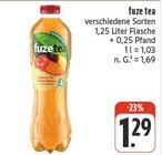 fuze tea im Angebot bei EDEKA in Bamberg fuze tea Angebote bei EDEKA Bamberg für 1,29 €