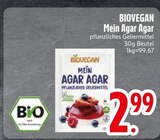 Mein Agar Agar im EDEKA Prospekt Mein Agar Agar von BIOVEGAN im aktuellen EDEKA Prospekt für 2,99 €